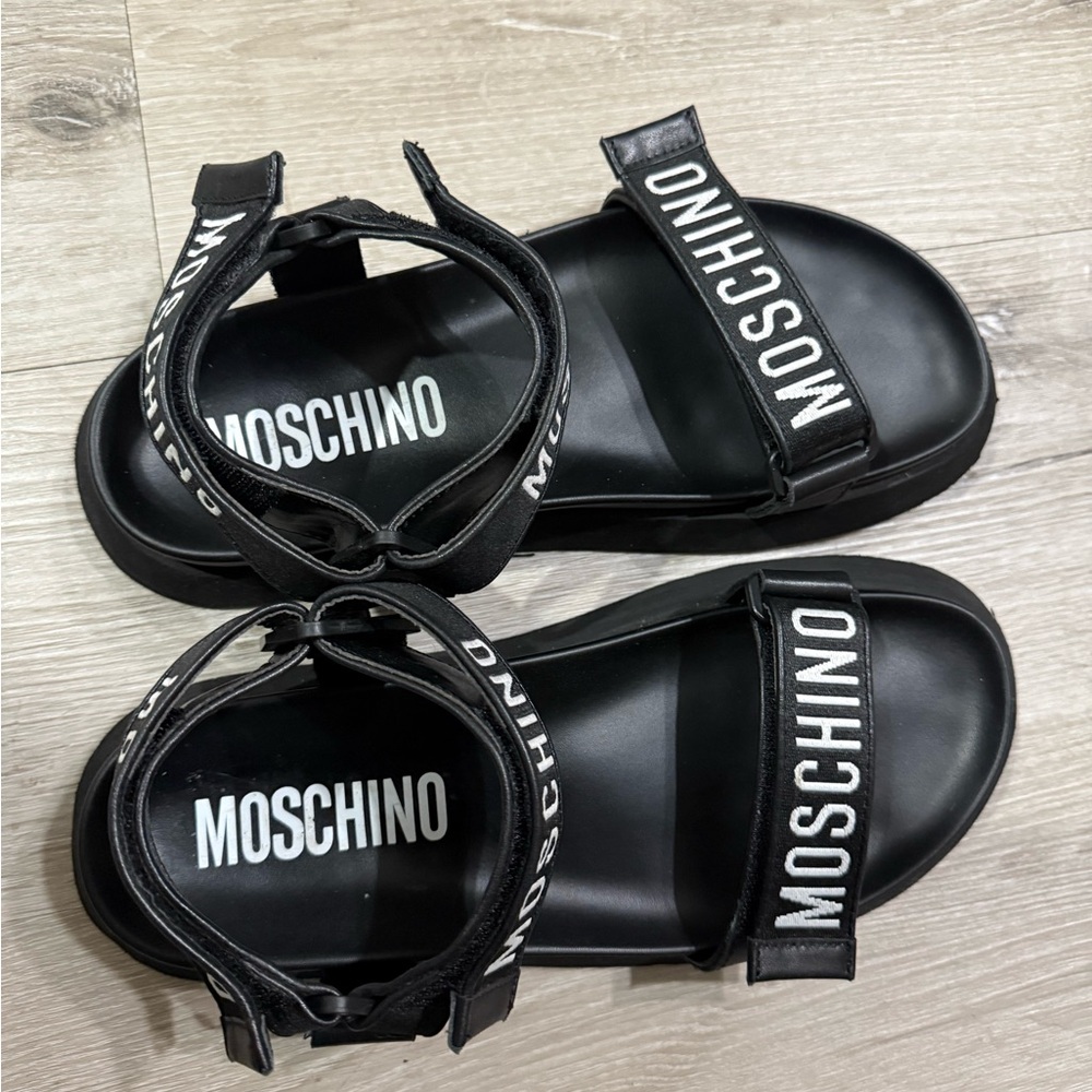 Moschino Tape Sandals
